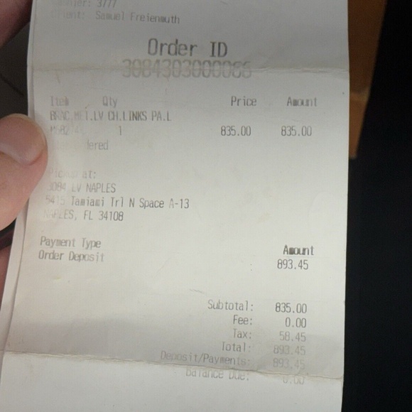 LOUIS VUITTON M68273 Brass Metal LV Chain Links M Bracelet Silver Unisex Z000621 - Picture 11 of 15